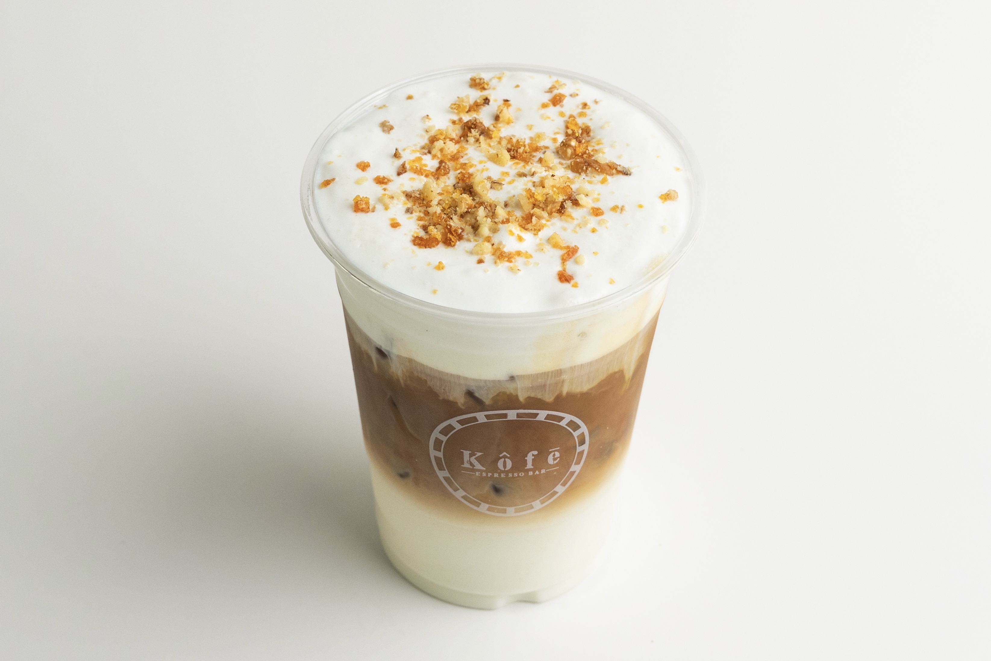 Iced Toffee Nut Latte